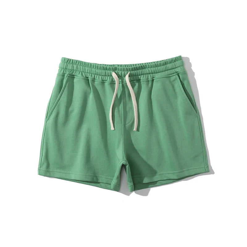 Men's Summer Cotton Shorts – Breathable Casual Beach & Sports Fitness Bermudas
