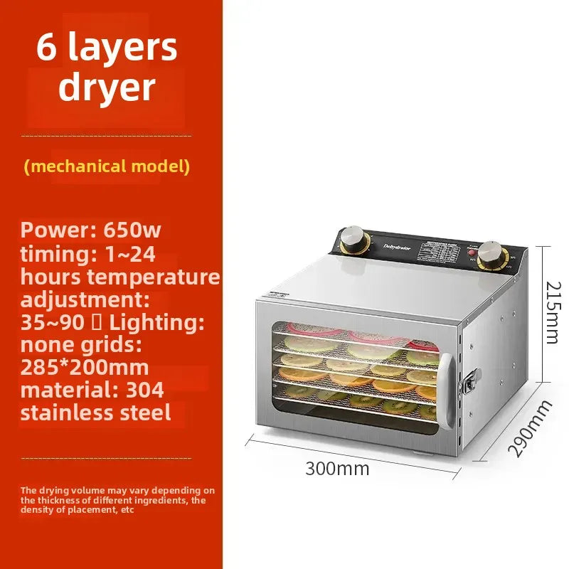 Beef Jerky & Fruit Dehydrator – Air Drying Machine for Snacks, Fruits, Vegetables & Pet Treats