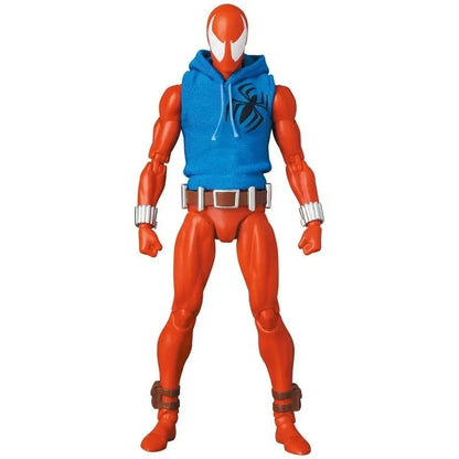 CT Toys Mafex 186 Scarlet Spider Action Figure – Amazing Spider-Man Comic Anime Model Gift Toy