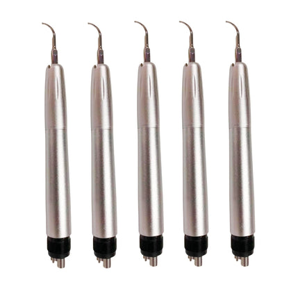 2/4 Holes Dental Ultrasonic Air Scaler Handpiece – Teeth Whitening & Cleaning Tool with 3 Tips for Dentists & Clinics