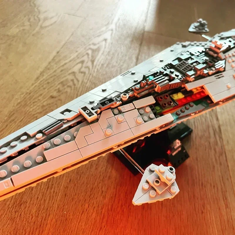 MOC 630PCS Executor Super Spaceship Building Blocks – Model Bricks Toy for Kids, Birthday & Festival Party Gift
