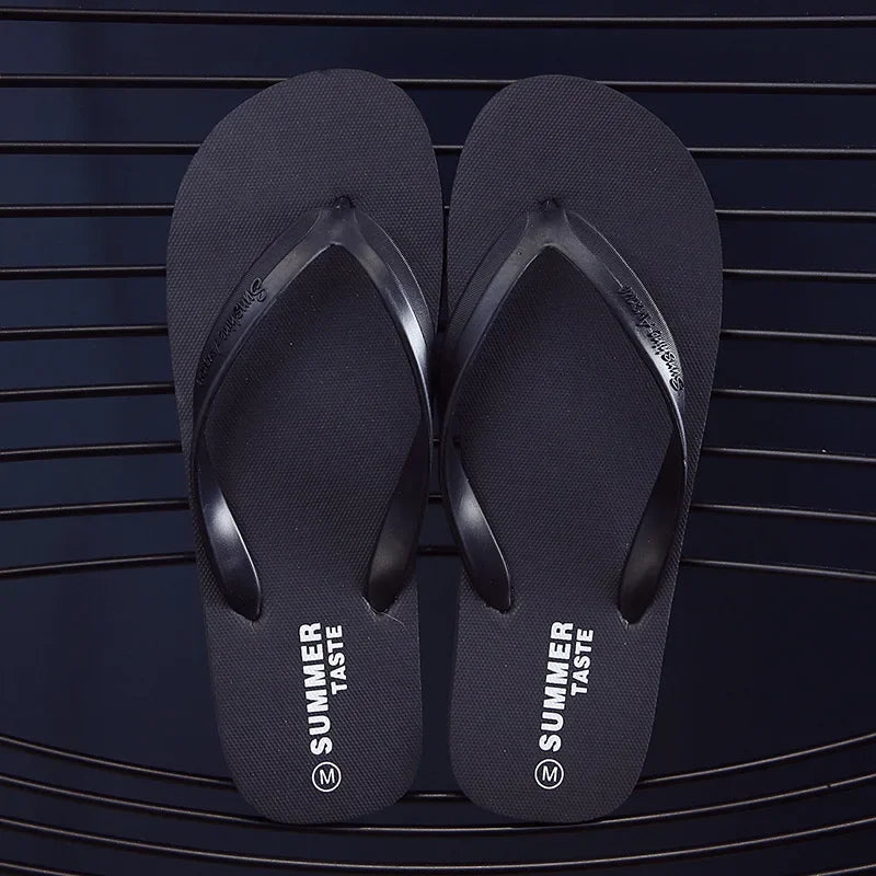 Men’s Summer Beach Sandals – Anti-Slip, Breathable Casual Flip Flops & Outdoor Slippers for Couples