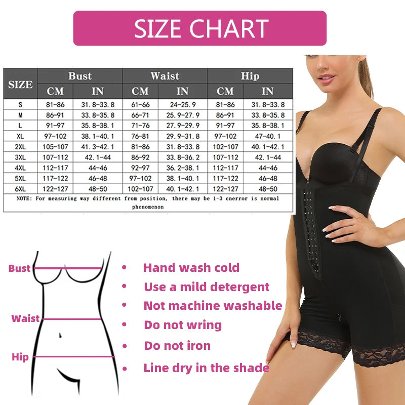 High Compression Post-Surgery Faja – Strapless Tummy Control Waist Shapewear with Abdominal Board