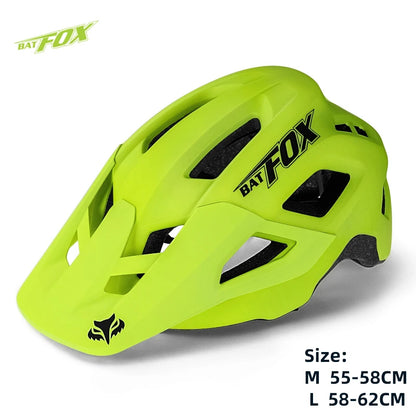 BATFOX Men's Cycling Helmet – MTB Mountain Bike Racing Helmet, Speedframe Casco para Bicycle