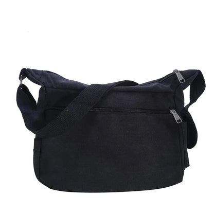 Men's Casual Sling Bag – Vintage Crossbody Messenger Shoulder Bag for Travel & Outdoor Use