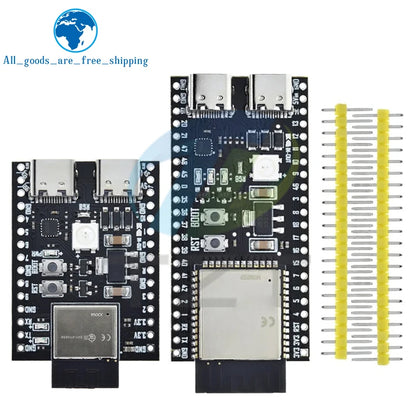 TZT ESP32 Development Board - Dual Type-C ESP32-S3 ESP32-C3 Module for Arduino & IoT Projects