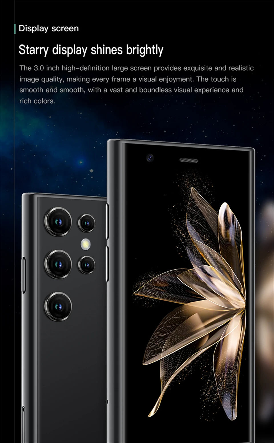 SOYES S23 Pro Mini Android Phone — 3.0" Display, 2GB RAM, 16GB ROM, Dual SIM, 1000mAh, 3G Compact Smartphone