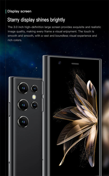 SOYES S23 Pro Mini Android Phone — 3.0" Display, 2GB RAM, 16GB ROM, Dual SIM, 1000mAh, 3G Compact Smartphone