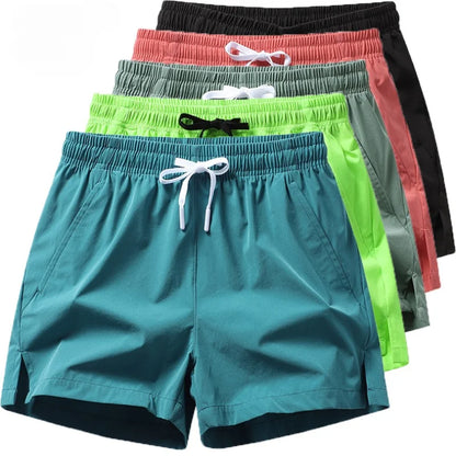 Men’s Gym & Casual Sports Shorts – Lightweight Sweatpants with Pockets for Running, Jogging, Beach & Swimwear