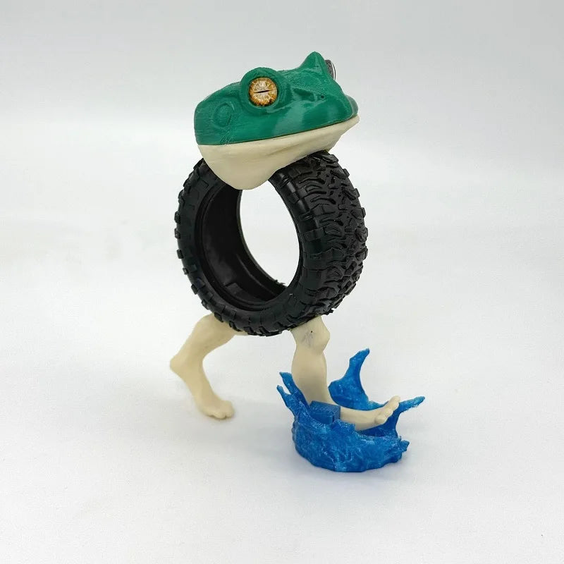 Shark Figurine Tungtungsahur 3D Printed Toy – Articulated Tralalero Desktop Decoration, Funny Ornament Doll