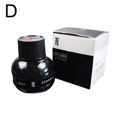 Pure Colorful Fountain Pen Ink — High-Quality 20/30/70ml Refill for Calligraphy, Writing & School Stationery