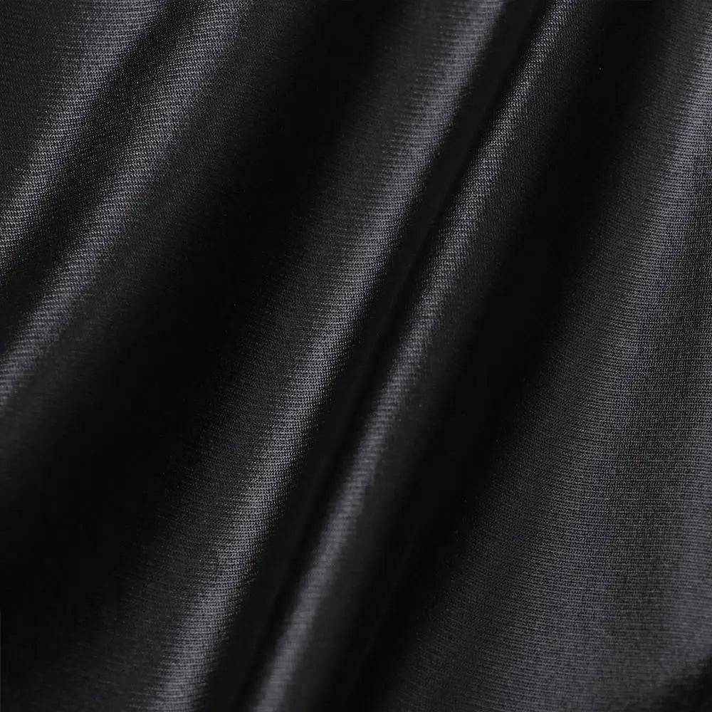Women’s High Waist Mini Skirt — Elastic Faux Leather Short Skirt