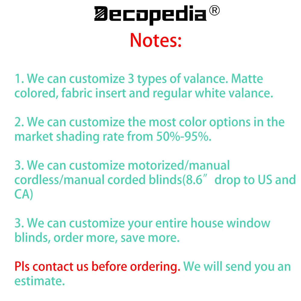 Decopedia Custom Made Zebra Blinds – Motorized Roller Blackout Day & Night Window Blinds for Sliding Doors