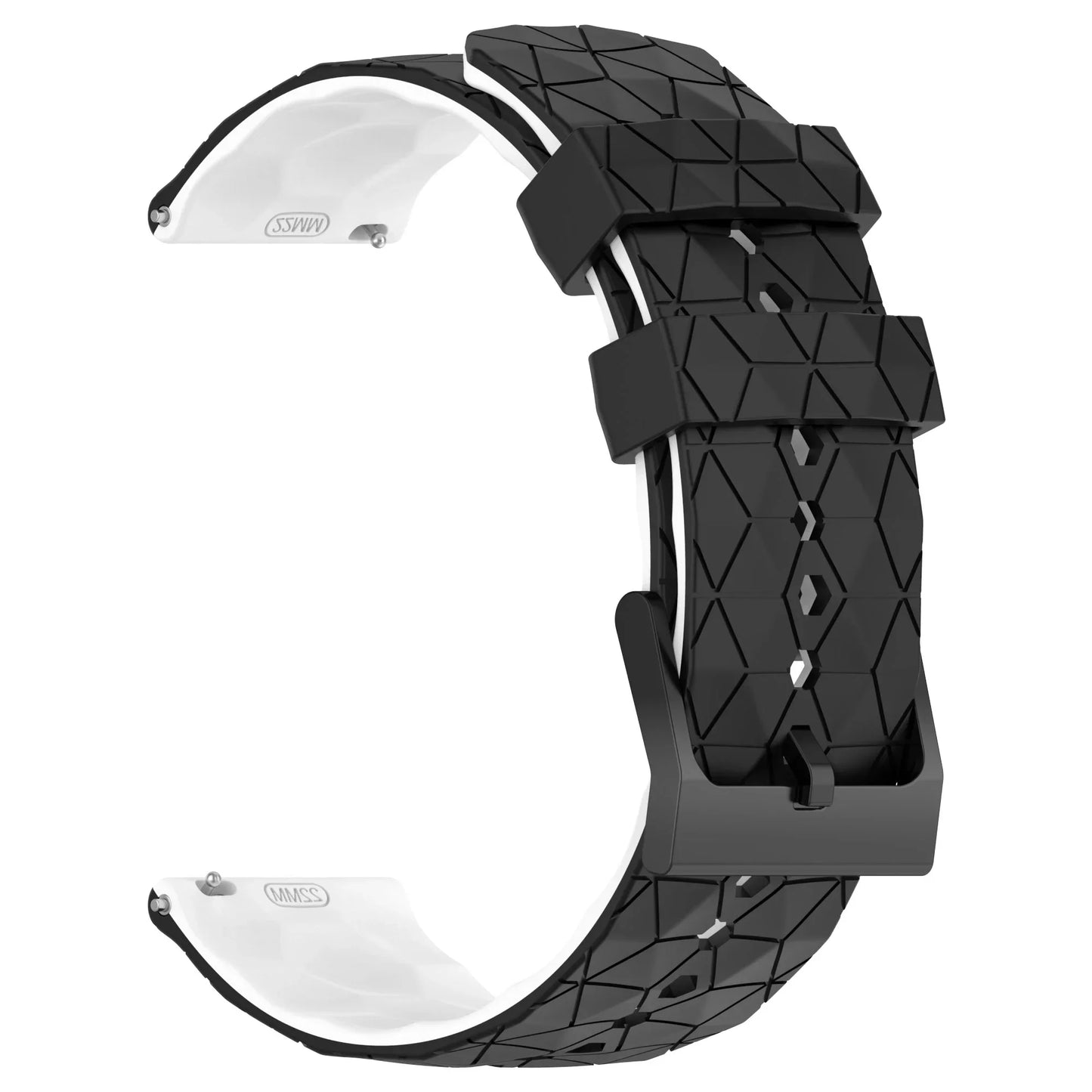 20mm/22mm Silicone Strap for Samsung Galaxy Watch 7/6/5/4 & Huawei GT3/4Pro – Universal Band for Classic Gear S3