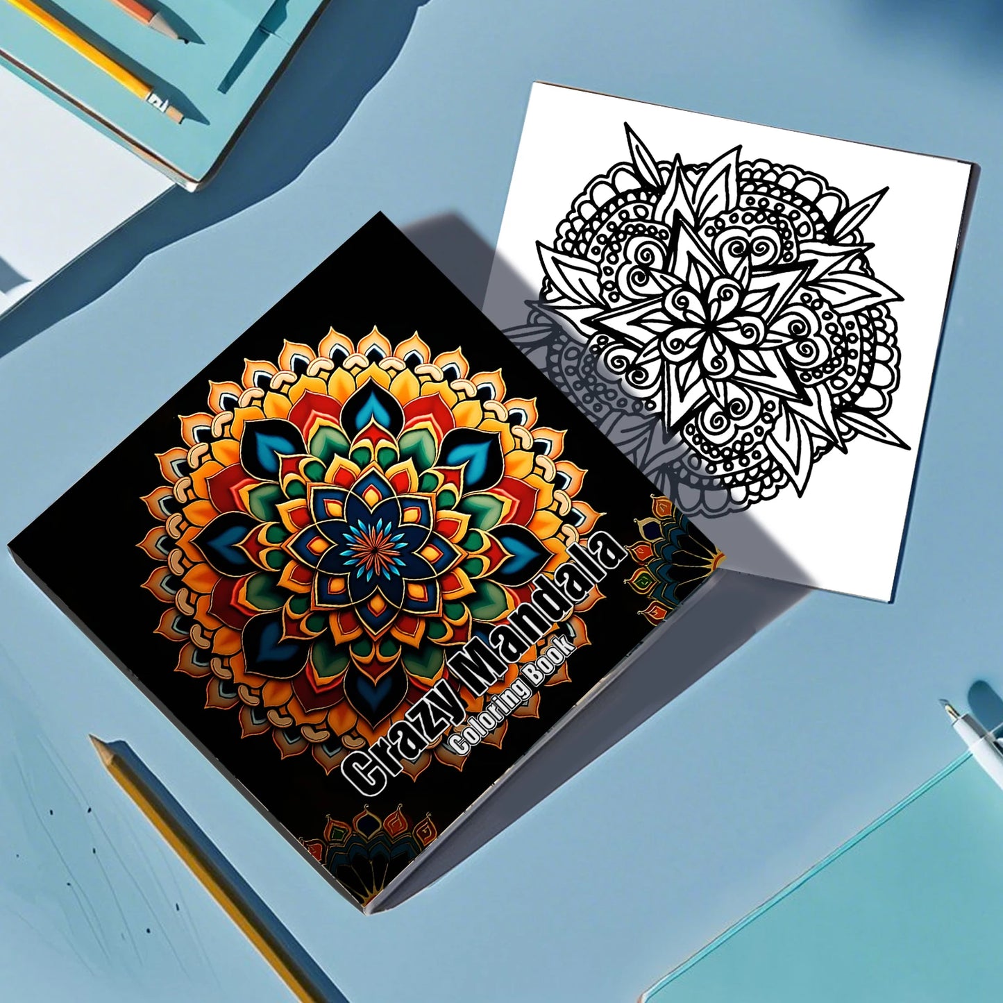 Mandalas Flower Coloring Book for Adults - Stress Relief, Relaxation & Creative Drawing Art Book