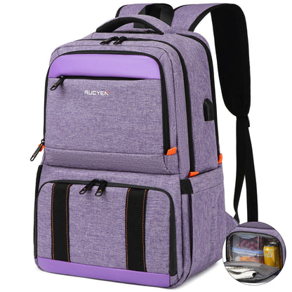 Insulated Lunch Cooler Backpack – Large Capacity Waterproof Picnic & Travel Bag for Outdoor Camping, Multifunctional Food Storage Pack