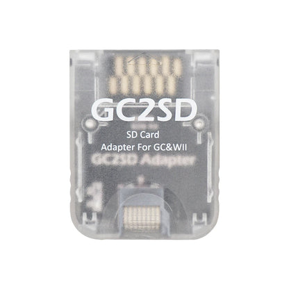 GC2SD Card Adapter – Micro SD to SD Memory Card Adapter for Nintendo GameCube & Wii Console, SD2SP2 Swiss Compatible