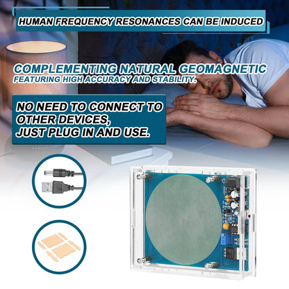 7.83Hz Schumann Resonance Generator – Ultra-Low Frequency Pulse Audio Device with USB & ON/OFF Indicator Light