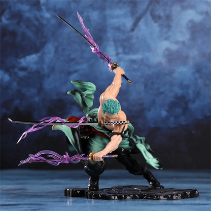 One Piece Roronoa Zoro 10CM PVC Action Figure - Anime Collectible Display Model & Gift