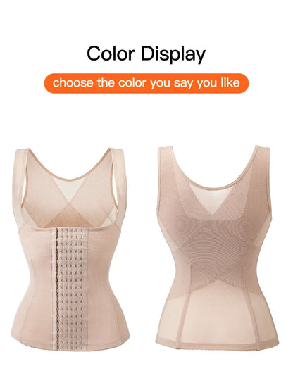 Waist Corset Postpartum Shapewear – Slimming Tummy Trainer, Flat Belly Waist Trainer & Body Shaper for Women