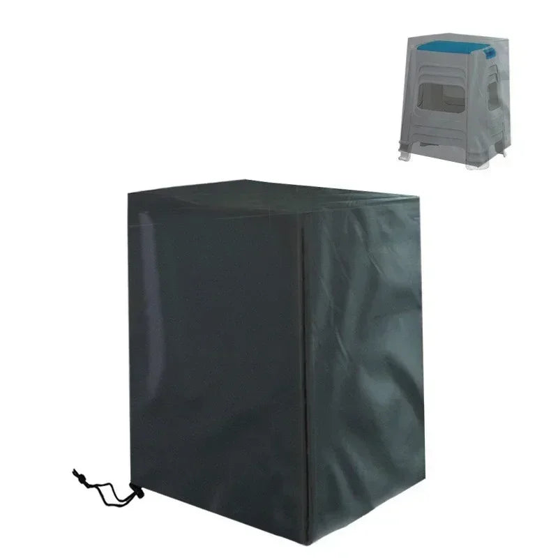 Stacked Chair Dust Cover — Waterproof, Dustproof Outdoor Garden Furniture Protector & Storage Bag