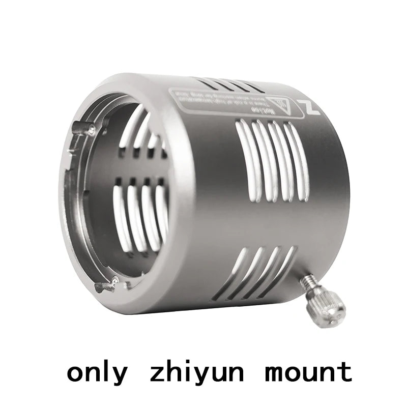 Mini Snoot Projection Attachment - Compatible with Zhiyun, Ulanzi & Godox Mounts