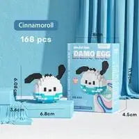 Stitch, Sanrio, and Mickey Mouse Cartoon Dolls - Micro-Particle Building Block Toys Compatible with Children's Gifts