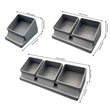 Tamiya Plastic Cement Glue Bottle Holder – Extra Thin Model Kit Organizer Stand for Paint, Panel Line & Adhesive Storage Rack
