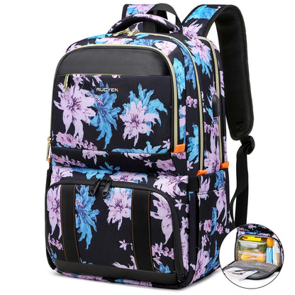 Insulated Lunch Cooler Backpack – Large Capacity Waterproof Picnic & Travel Bag for Outdoor Camping, Multifunctional Food Storage Pack