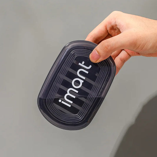 1PC Travel Soap Box Container with Lid - Durable Soap Case for Strong Sealing and Bathroom Storage