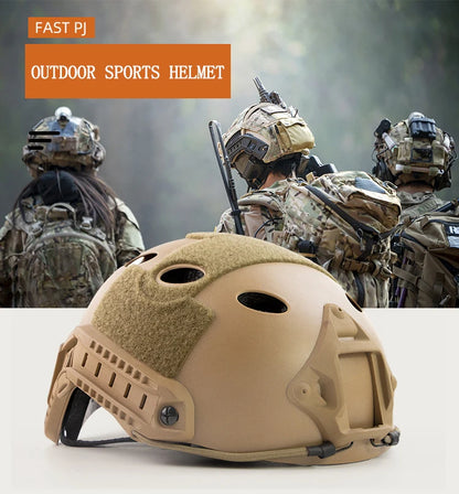 High-Quality Tactical Paintball & Airsoft Helmet – Army FAST Protective Helmet for Wargame & Tactical Use