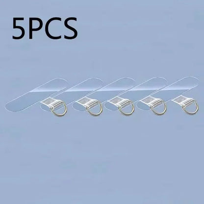 Universal Metal Phone Lanyard Gasket Patch – 1/4PCS Ultra-Thin Mobile Sling Rope, Card Clip Strap & Hang Cord Tab