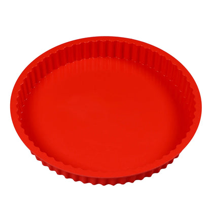 10-Inch Round Silicone Cake Mould – Pastel Layer & Mousse Mold for Baking and Cooking Cakes