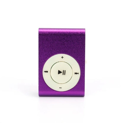 Mini Clip MP3 Player – Portable USB Music Player with TF Card Support, Stylish & Colorful Walkman Design