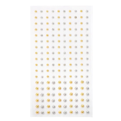 180pcs Non-Piercing Fake Nose Lip Stickers - Disposable Faux Piercing Jewelry for Nose, Lip, Belly & Eyebrow Style