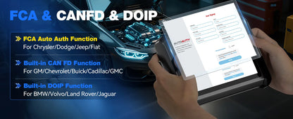 XTOOL X100 PADS Car Key Programmer & Generator – All-System PIN Code Reader, CANFD DOIP FCA V2.0 Automotive Diagnostic Scanner