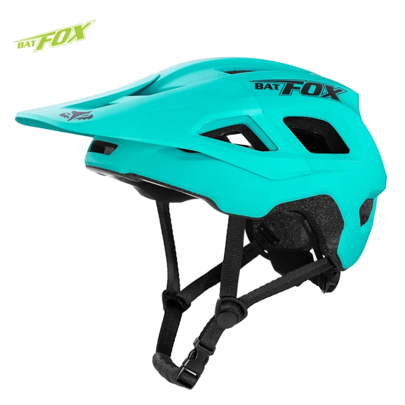 BATFOX Bike Helmet with Magnetic Goggles – MTB Road & Mountain Cycling Safety Helmet for Outdoor Sports, Scooter & Bicycle Protection Gear