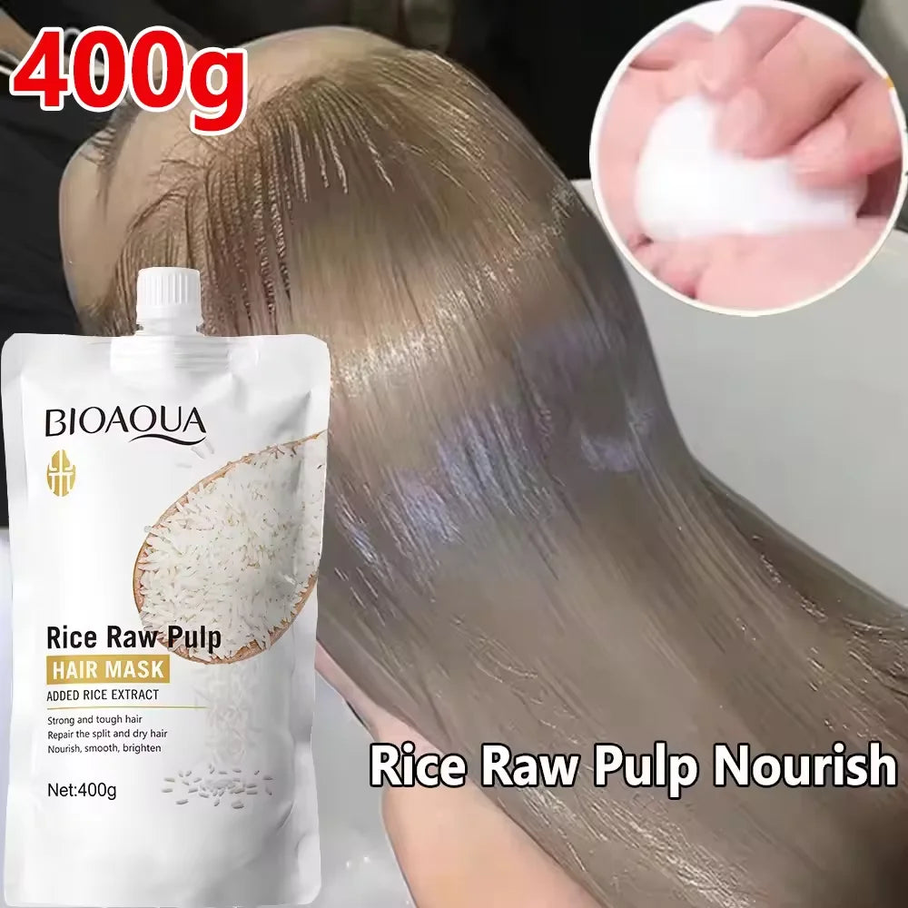 Keratin Hair Mask - 5-Second Repair Treatment for Damaged, Frizzy, Soft & Shiny Hair