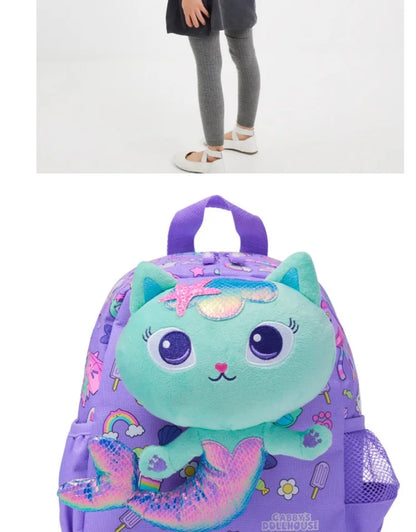 New Australia Smiggle Gabby Schoolbag Set – Girls Shoulder Backpack with Meal Bag, 14-Inch, Perfect Semester Gift