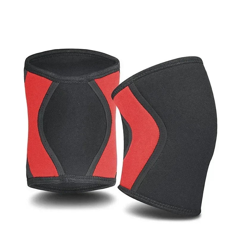 7mm Squat Knee Sleeves – Neoprene Compression Support for Men & Women, Gym, CrossFit, and Weightlifting Knee Protection