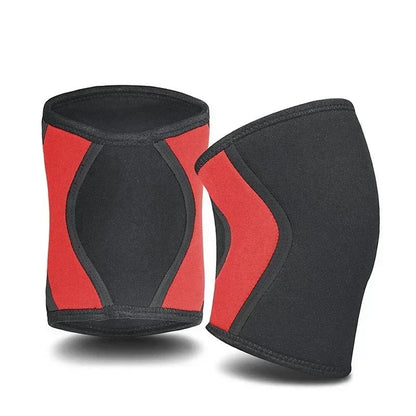 7mm Squat Knee Sleeves – Neoprene Compression Support for Men & Women, Gym, CrossFit, and Weightlifting Knee Protection