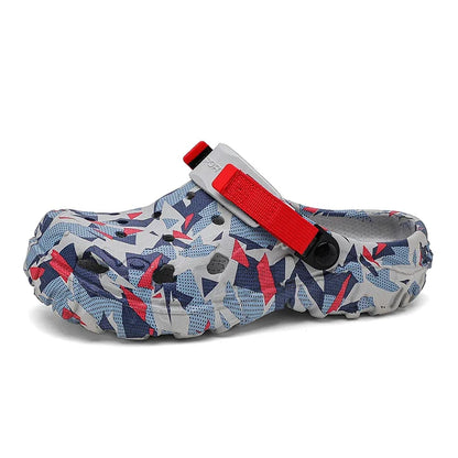 Men’s Clogs & Sandals – Camouflage Garden Shoes, Outdoor Flip Flops & Home Slippers