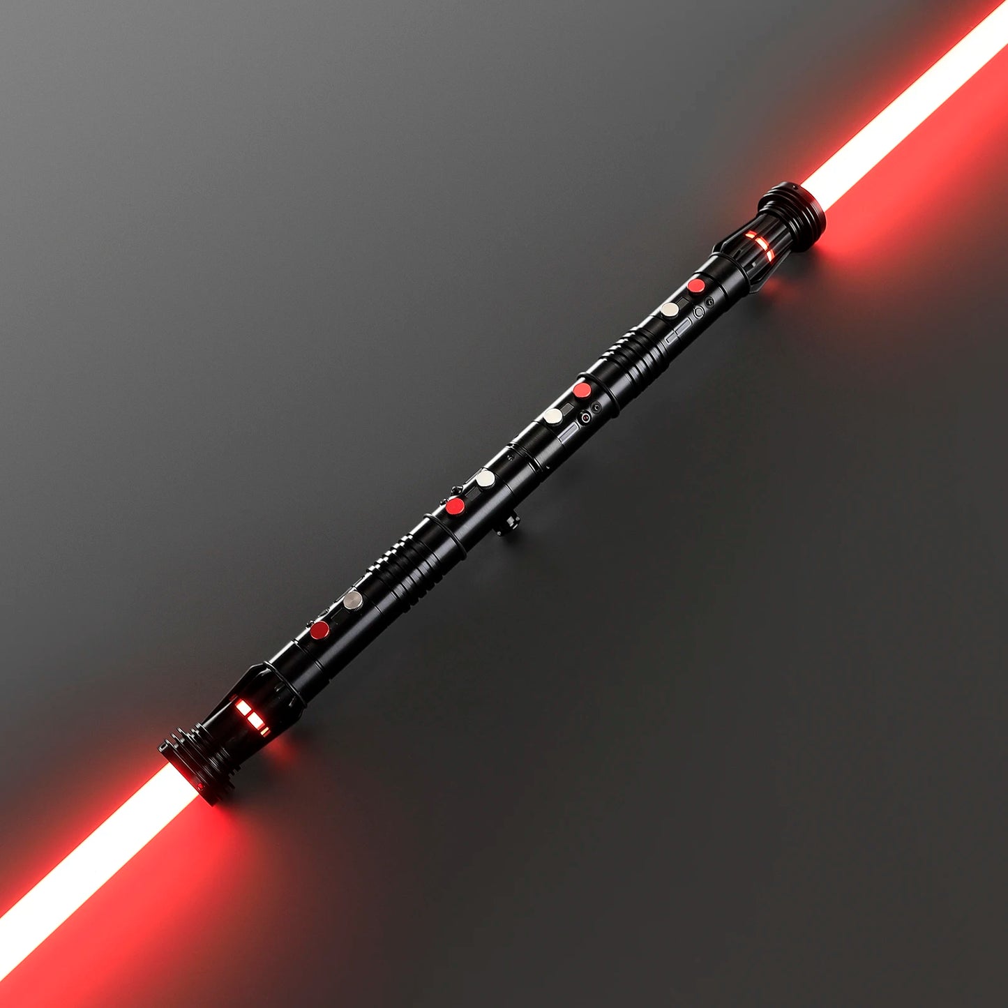 Darth Maul Double-Edged Neopixel Lightsaber – Xenopixel Jedi Laser Sword for Heavy Dueling & Cosplay