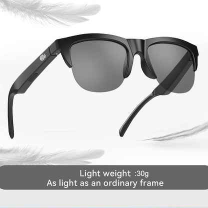 Smart Wireless Bluetooth Glasses – Sunglasses with Built-in Microphone, Speakers, Touch & Voice Assistant for Men & Women