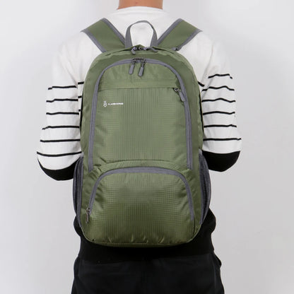 Lightweight Foldable Backpack - Waterproof Packable Daypack for Men & Women, Outdoor Travel, Hiking, Cycling & Camping Shoulder Bag