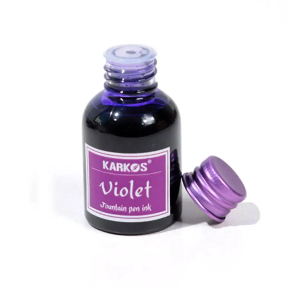 Pure Colorful Fountain Pen Ink — High-Quality 20/30/70ml Refill for Calligraphy, Writing & School Stationery