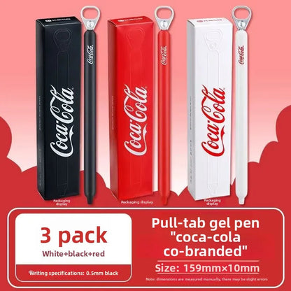 KACO Lingyue Pull-Tab Gel Pens - Multi-Color Quick-Dry Smooth Writing Stationery Collection