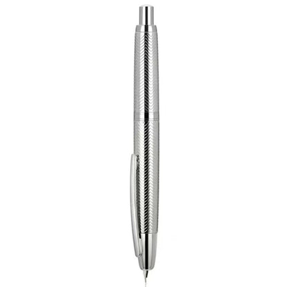 JinHao 10 Matte Black Fountain Pen — F/EF Nib Writing Pen for Office, School & Gifts