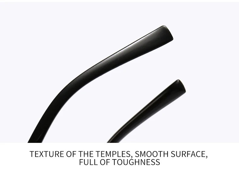 Rimless Rectangle Sunglasses — Fashion Small Square Shades for Men & Women, Summer Travel Eyewear