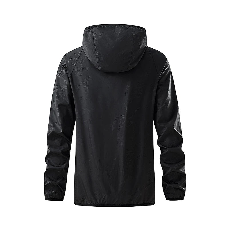 LNGXO Waterproof Hiking Jackets – Sun Protection, Windbreaker, Camping & Climbing Rain Coat, Unisex Portable Outdoor Wear